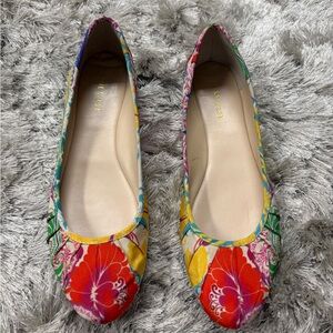 Nine West Colorful Floral Women's Flats